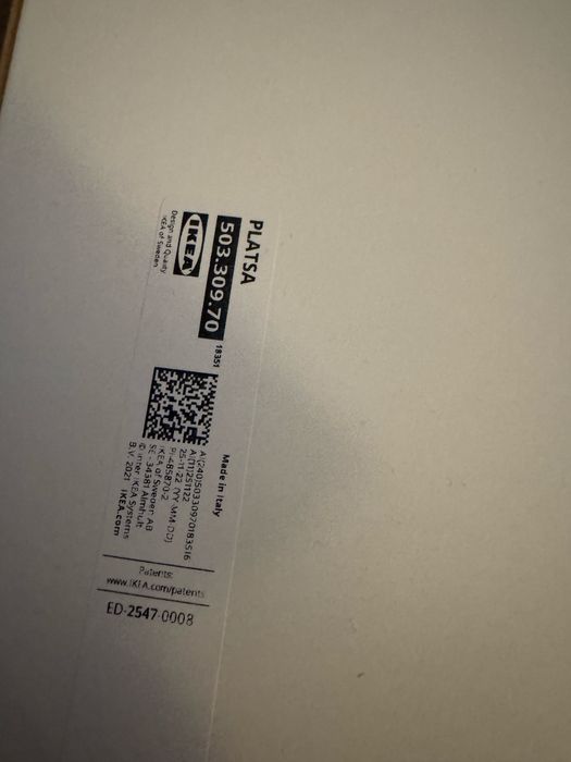 2 corpuri dulap platsa