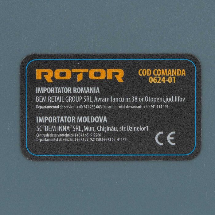 Moara electrica pentru cereale  ROTOR, 19000 rot/min, 1200 W , 30 L