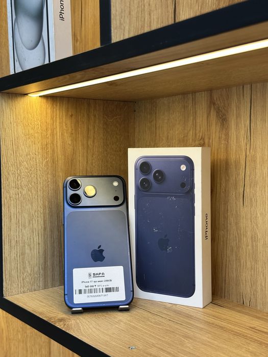 iphone 17 pro max blue 99%   |    Sapa Smartphone