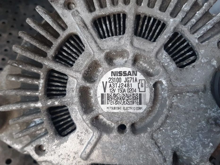 alternator 2.0 dci  m9r6832 renault koleos nissan x-trail qashqai  23100jg71a