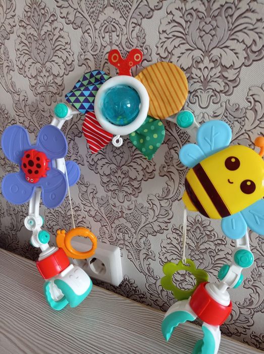 Музыкальный коврик и развивающая дуга