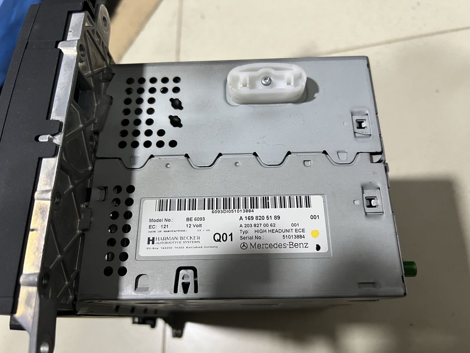 Navigatie DVD Video Mercedes A B C CLK GL M ML R SPRINTER VITO VIANO W169 W203 X164 W164 W209 W245 W906 A1698209889 A2038270062 COMAND APS NTG 2 AUX