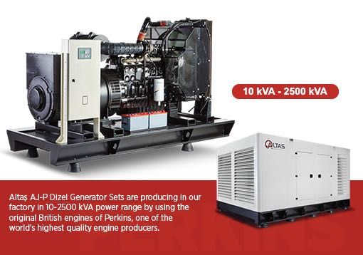 Comercializam gama completa de Generatoare Diesel 10kWA - 2500 kWA