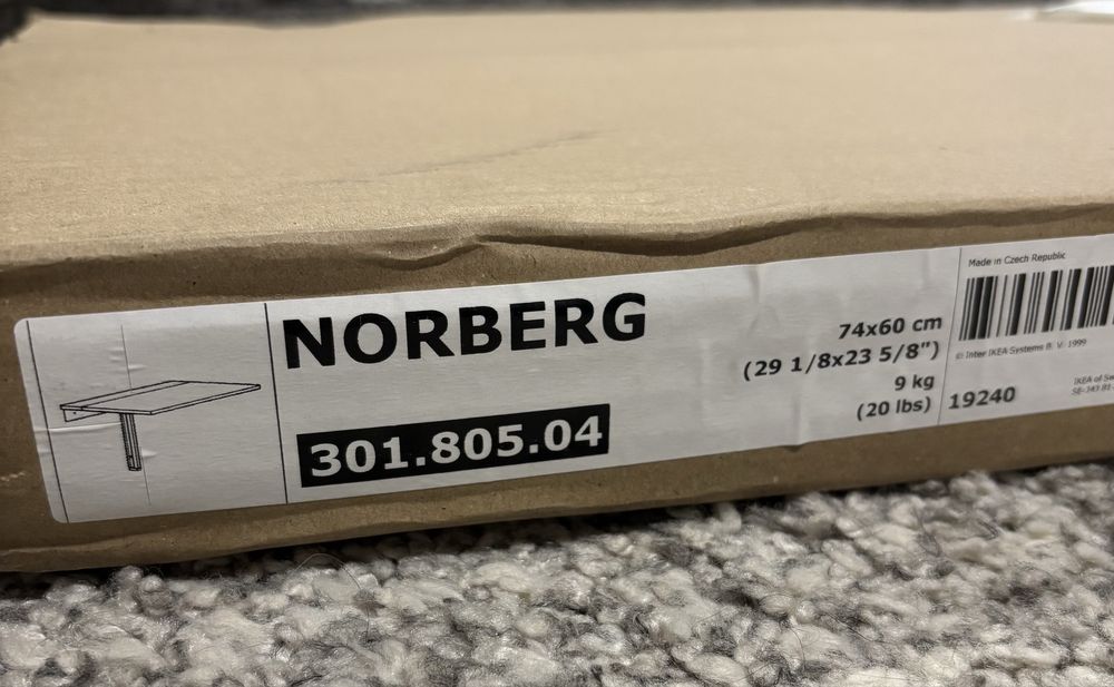 Masuta pliabila Ikea Norberg