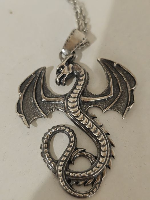 Подвеска цепочка серебро