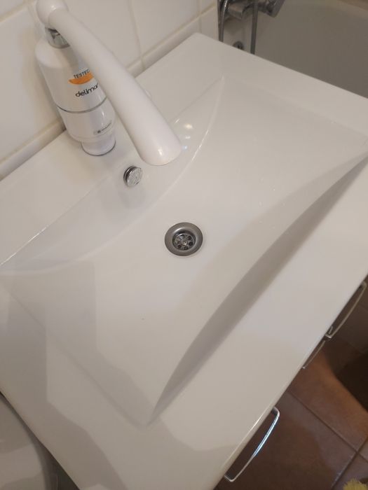 Chiuveta cu masca baie plus bateria delimano