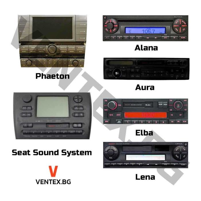 Дигитален чейнджър за Audi Volkswagen WEFA Bluetooth USB AUX Микрофон