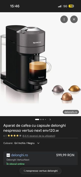 Nespresso Vertuo Delonghi
