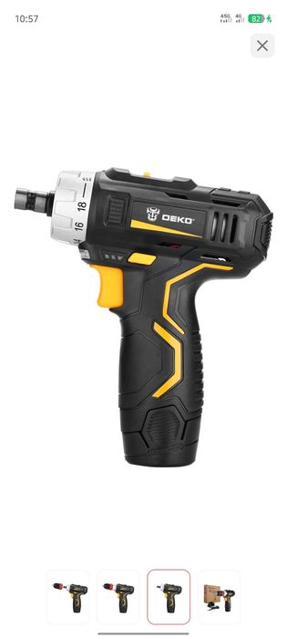Продам шуруповерт Deko 12v
