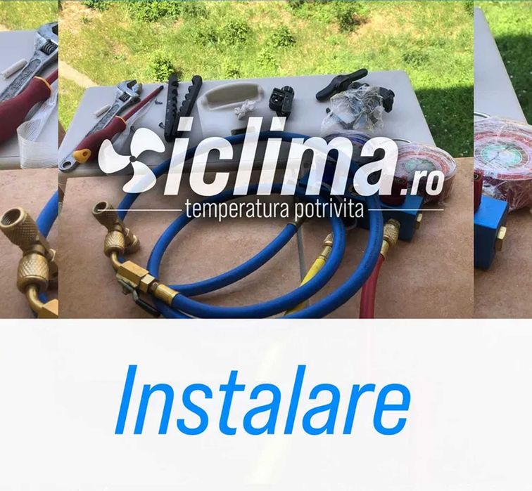 Montaj instalare demontare AER Conditionat pompa de caldura GARANTIE