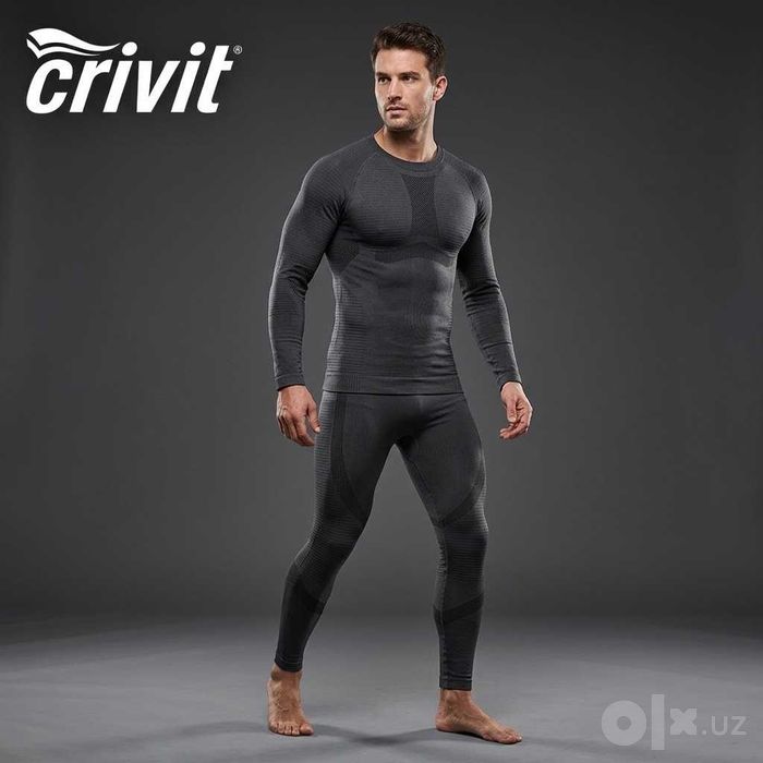 Crivit немецкое мужское технологичное спортивное зональное термобельё