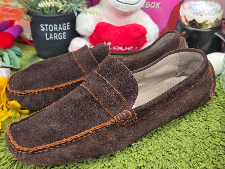 Strellson мъжки мокасини естествен велур N44,5
