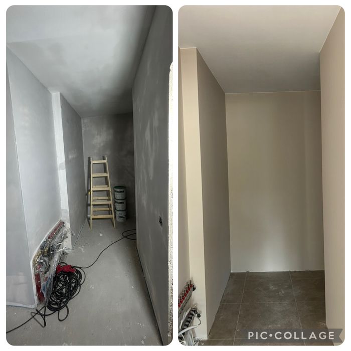 Предлагам шпакловка и боядисване в гр.Русе и в Района