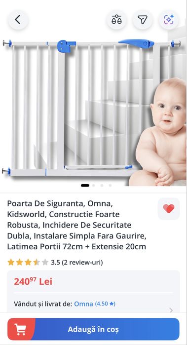 Poarta de siguranta Omna