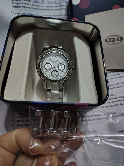 Ceas dama Fossil, original. Impecabil