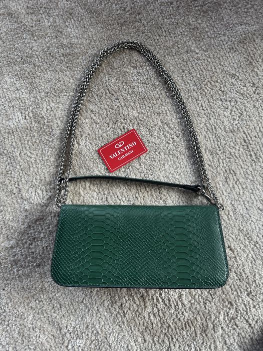 Дамска чанта Valentino естествена кожа