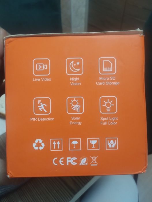 Camera video încărcare solara