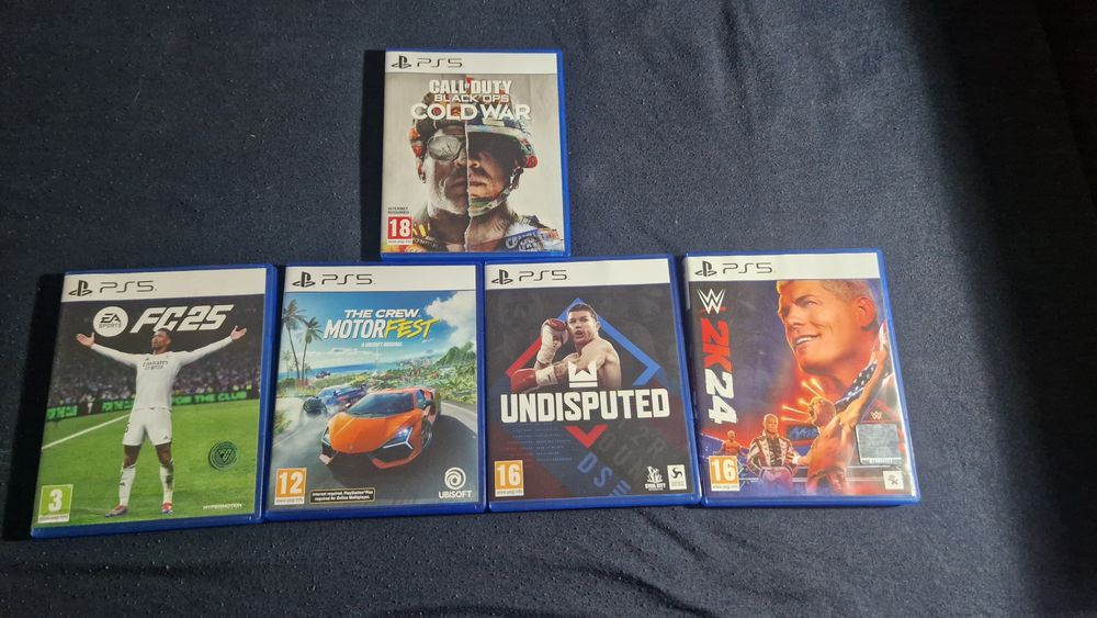 Call of duty and four more games ps5