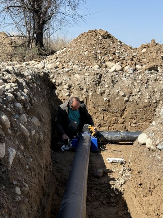 Сварка полиэтиленовых труб 63-1200