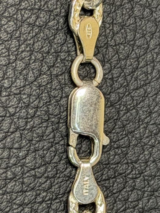 Сребърен  синджир ланче silver 925 чисто нов lanec sinjir ланец