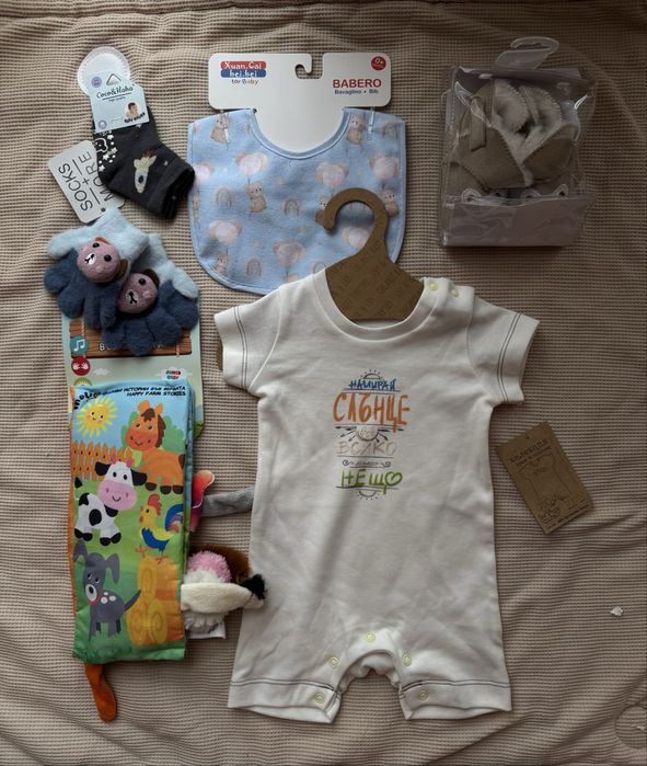 Сет Лот с нови бебешки артикули на Kikka boo Lorelli obaidi prenatal