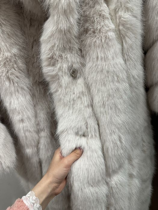 Палто от еко косъм