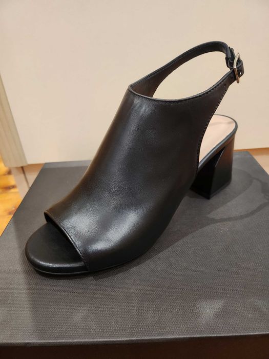 Дамски обувки № 38 - цвят черен, естествена кожа