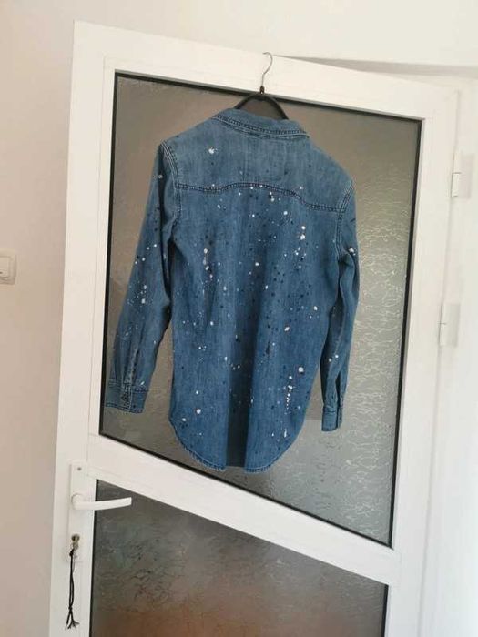 Superdry, camasa de blugi / denim, marime S, model deosebit