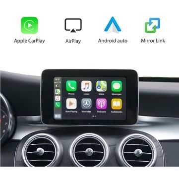 Apple CarPlay Mercedes-Benz C GLC V Class Android Auto Waze Google