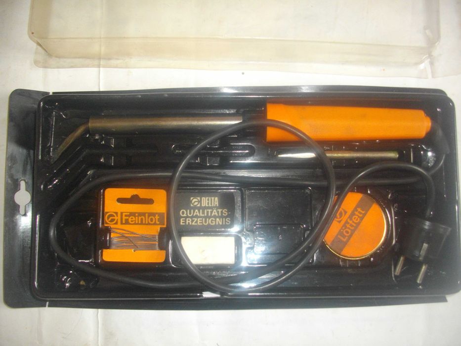 Ел. Немски поялник Мини шмиргел 45W Такер комбиниран 6-15мм Оберфреза