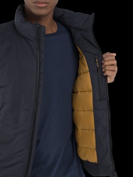 Оригинална грейка REPLAY XXL нова мъжка синя елек