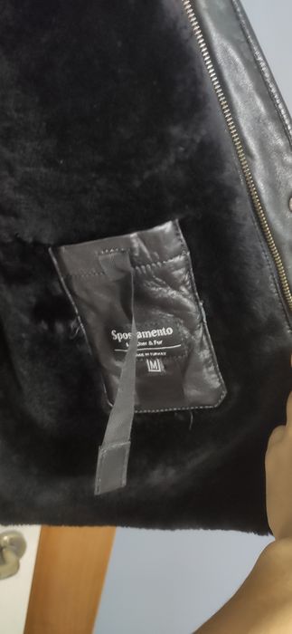 Дубленка замешевая мужская