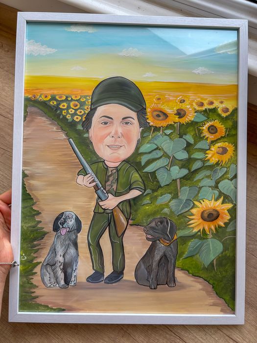 Ръчно рисувани Карикатури и шаржове по снимка