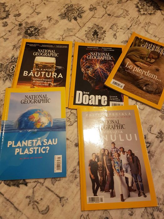 National  Geographic  reviste  rare