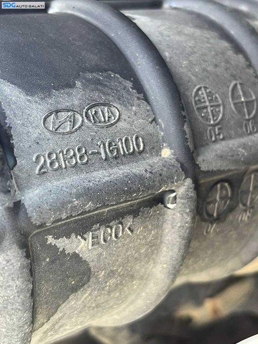 Furtun Conducta Tubulatura Admisie Aer Turbo Turbina Turbosuflanta Kia Rio 1.5 CRDI 2005 - 2011 Cod 28138-1G100 [C5805]