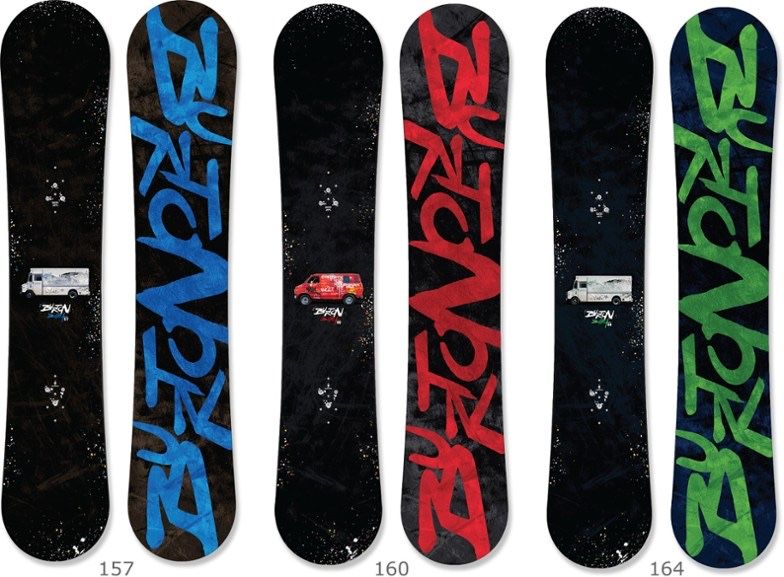 Placa Burton Bullet Snowboard 157