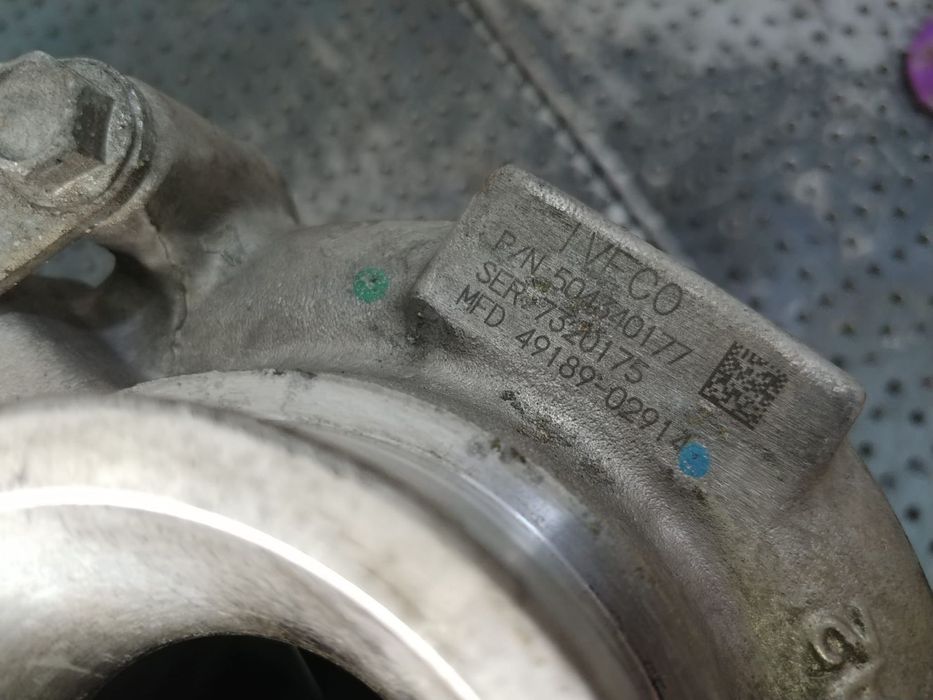 turbina 3.0 hpi f1cgl411a iveco daily 6  504340177 49189-02914
