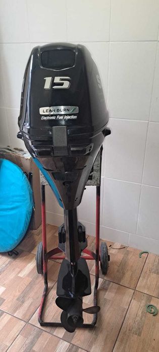 motor barca 15 cai SUZUKI DF AL injectie EFI cizma lunga 54 cm