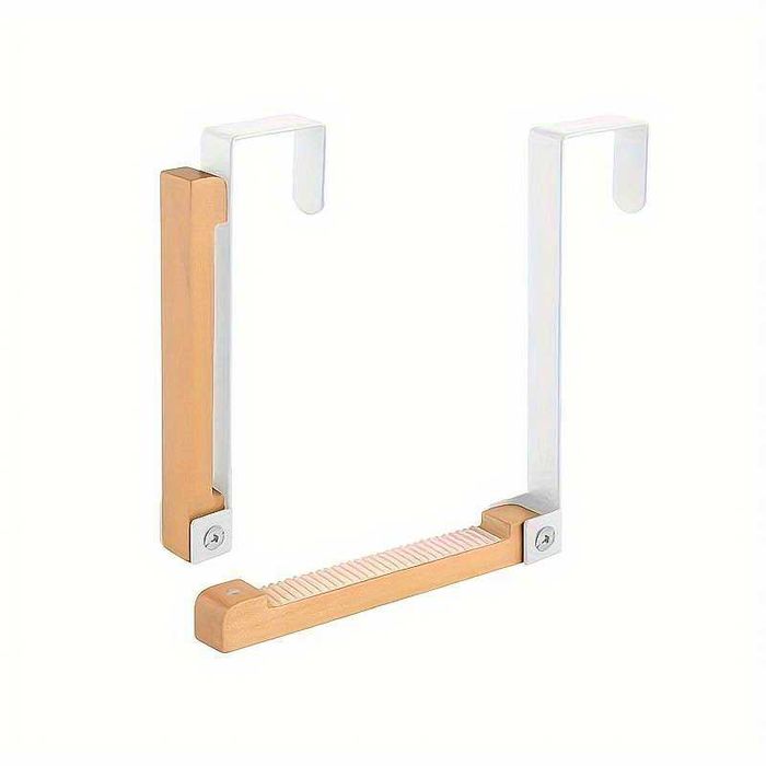 Сгъваема поставка за закачалки над врата