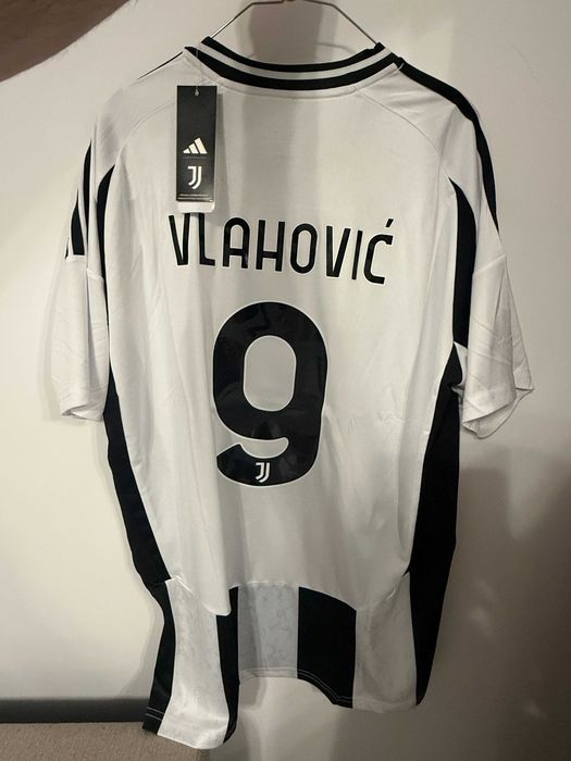 Tricou Juventus Vlahovic fotbal Serie a