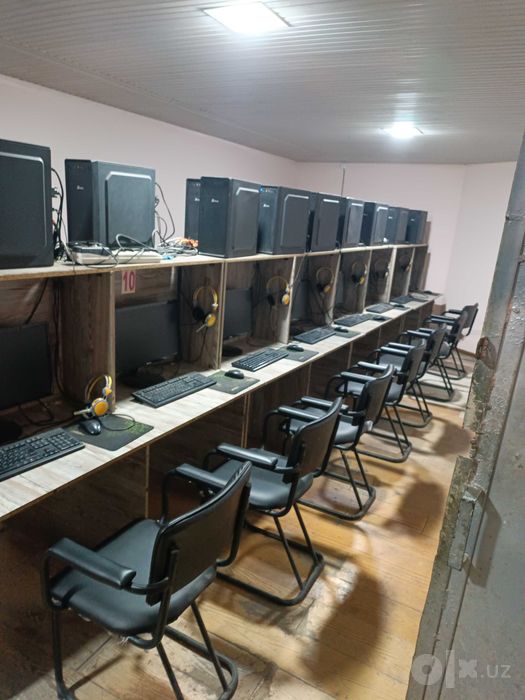 Game Club kompuyuter xona igrateka xamma jihozlari bilan