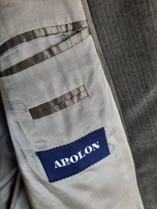 Мъжки костюм, сив, Аполон, 50R