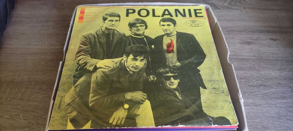 Рядка грамофонна плоча Polanie – Polanie (1968) – Първа полска R&B супергрупа