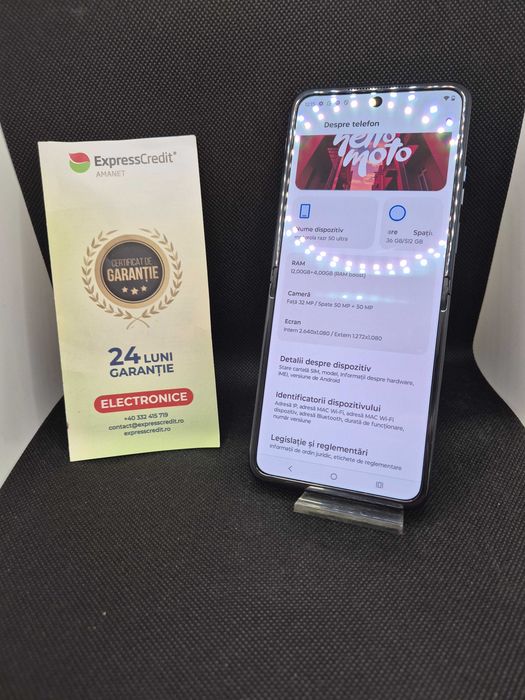Motorola Razr 50 Ultra (49544 Ag11 Piata Nicolina) Garantie 2 ani!