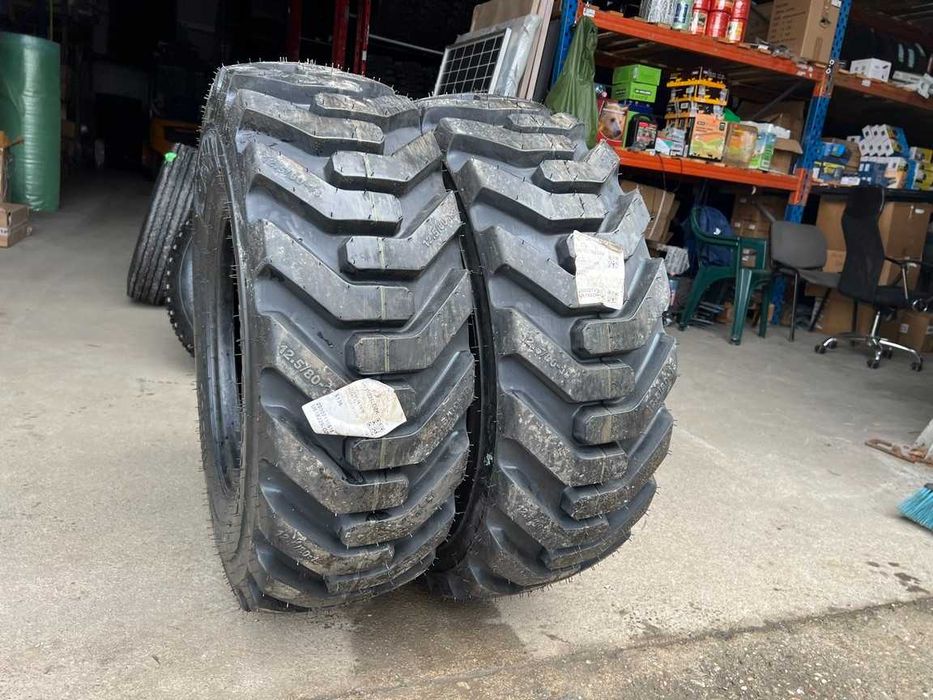 12.5/80-18 cauciucuri noi marca OZKA pentru buldoexcavator cu garantie