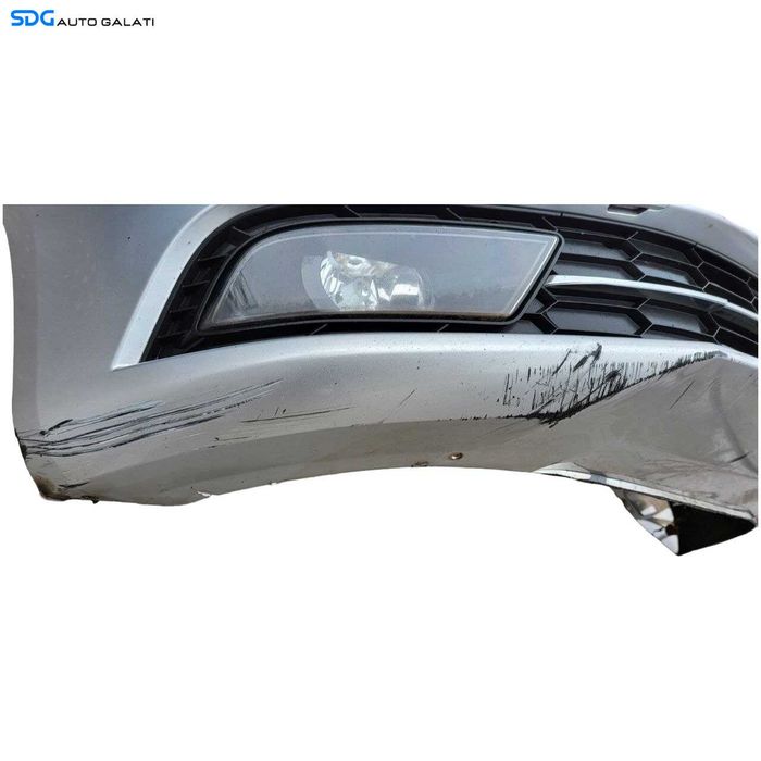 Bara Spoiler Fata Completa cu Grila si Proiectoare Skoda Superb 2 2008 - 2013 Culoare 8E8E [LC3107]