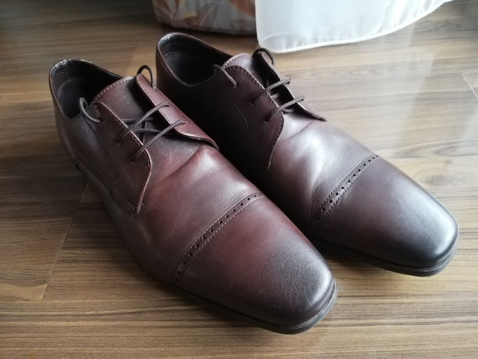 Pantofi piele Pat Calvin