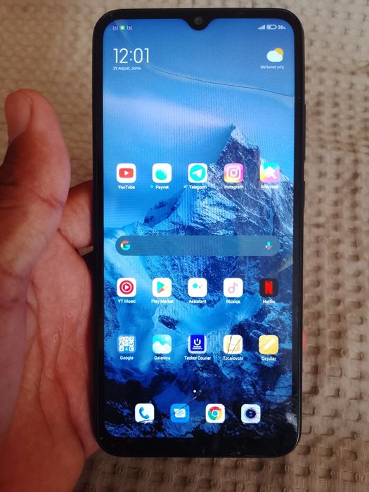 Redmi 10A sensori singan ishlashi oʻrtacha kelishamiz