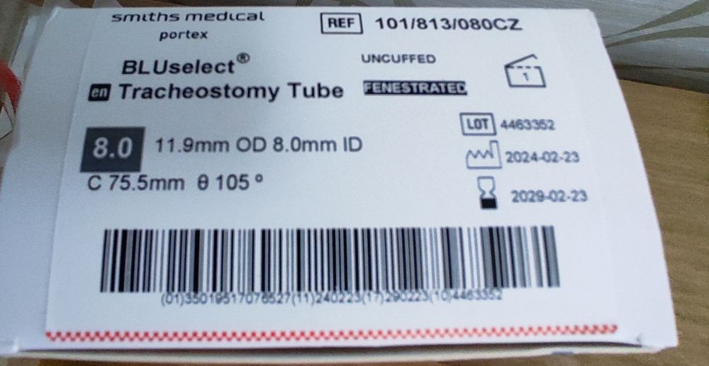 Набор трахеостомы