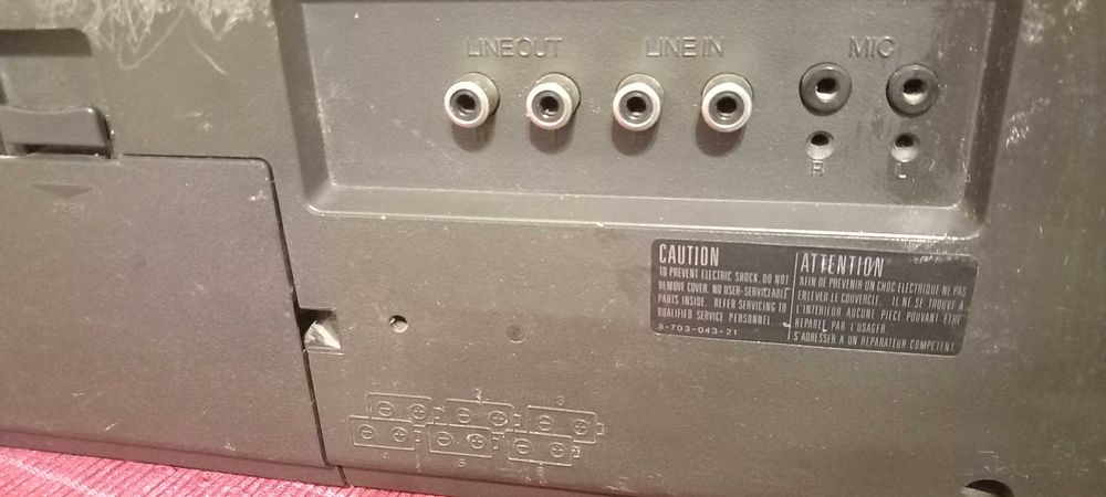 Radiocasetofon Sony CFS 65 S